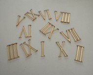 Акрилни римски цифри за часовник 4 см